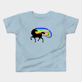 Unicorn protein farts Kids T-Shirt